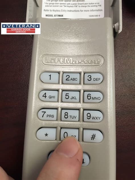 Image result for How to Program a Liftmaster Keypad
