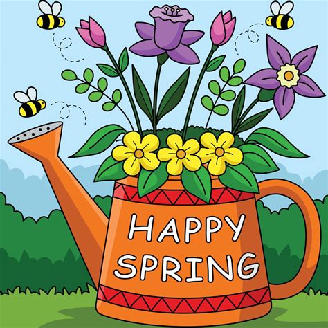 Image result for Spring Scene Cartoon