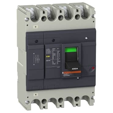 EZC400H4300 - circuit breaker Easypact EZC400H - TMD - 300 A - 4 poles ...