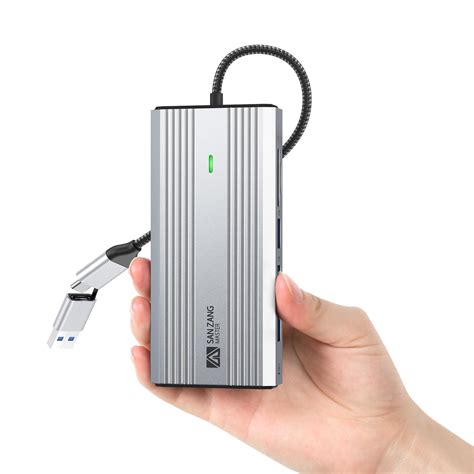 DisplayLink Docking Station Triple Monitor,12 in 1 USB C Hub Multiple ...