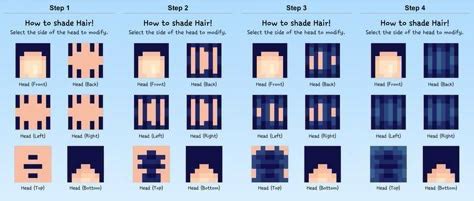 Image result for Minecraft Skin Hair Tutorial