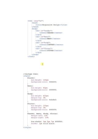 Image result for Responsive web design Tutorial