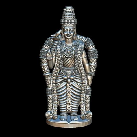 Buy Meenakshi Devi 3D Model STL File Online