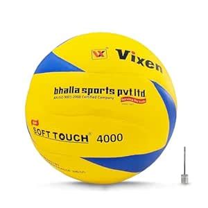 Buy Vixen Soft Touch Volleyball 4000 | 8-Panel Moulded Japanese ...