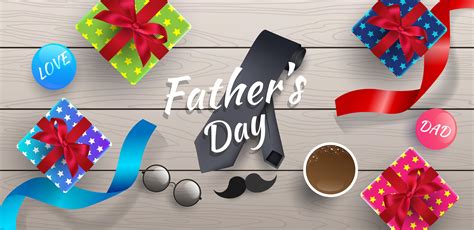 Happy Father's Day Banner or Background 695334 Vector Art at Vecteezy