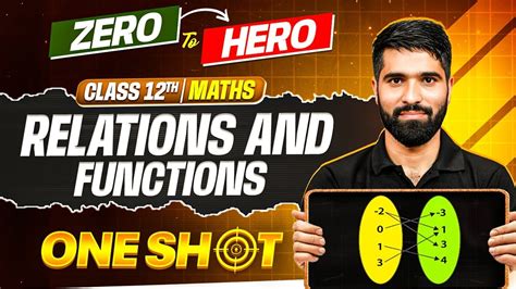 Relation and Function One Shot Class 12 的图像结果