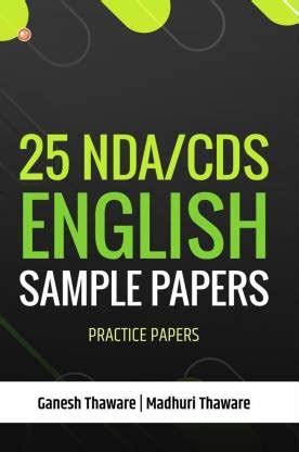 25 NDA/CDS/ENGLISH SAMPLE PAPERS PRACTICE PAPERS: Buy 25 NDA/CDS ...