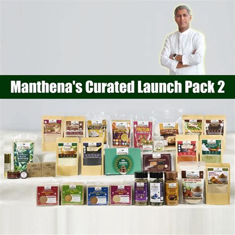 Manthena's Curated Launch Pack 2 | www.thegoodhealth.co.in