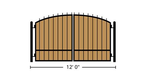 Image result for Single 12 Gate with Columns