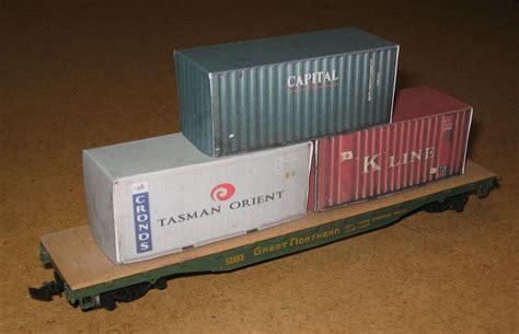 Image result for HO Scale Containers