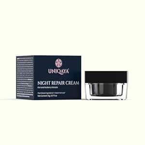Uniqaya Niacinamide Night Cream Trial pack for glowing skin | Anti ...