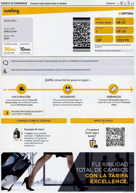 VUELING BOARDING PASS