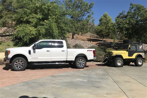 Correct procedure for towing your Jeep without a trailer