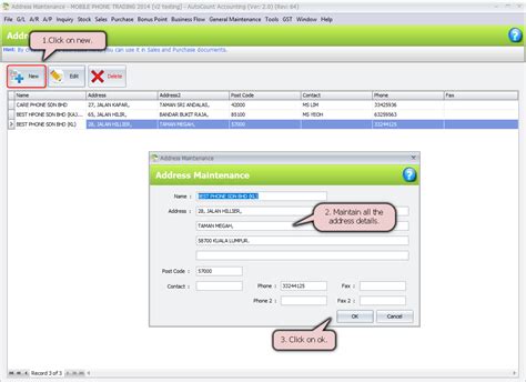 Image result for AutoCount Address