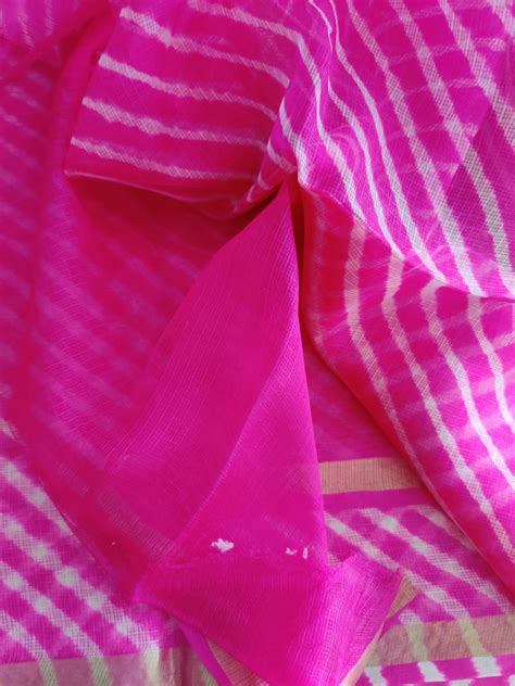 Shehnai Pure Kota Silk Lehriya Saree I Buy Online I Desiweave India I ...