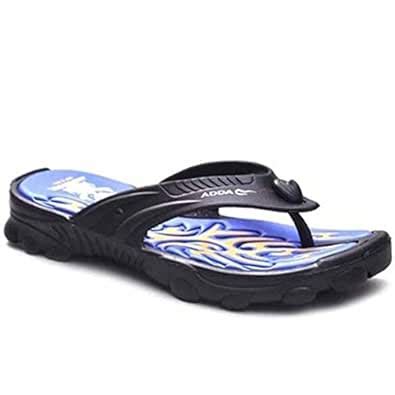 Buy adda Men's Blue Synthetic House Slippers and Thong Sandals 10uk at ...