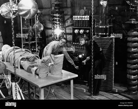 Frankenstein Year: 1931 USA Director : James Whale Colin Clive, Dwight Frye Stock Photo - Alamy