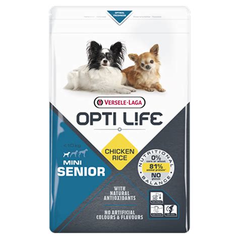 Buy Versele Laga Opti Life Chicken & Rice Senior Mini Dog Dry Food ...