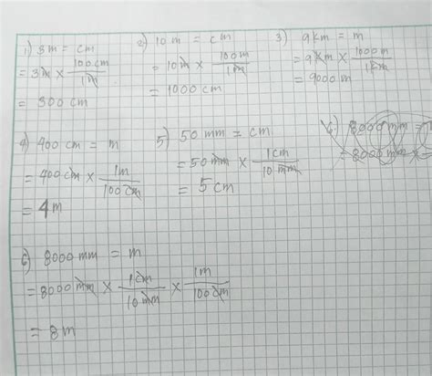 Convert Metric Units of Length 1) 3 m = _ cm 2) 10 m = cm 3) 9 km = 8 m ...