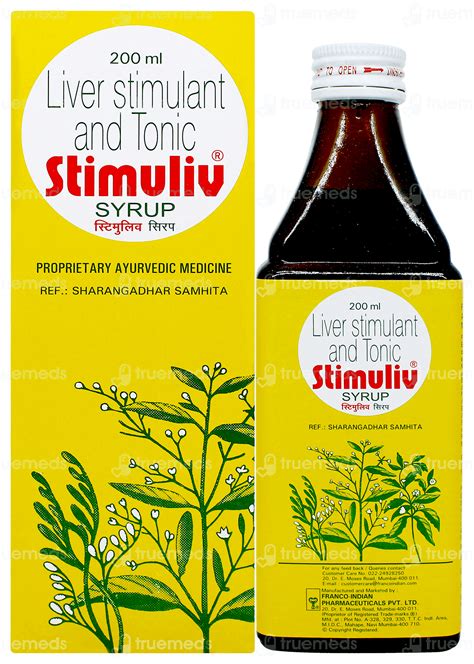 Stimuliv Syrup: Uses, Side Effects, Price & Substitutes