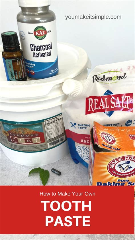 Image result for How to Make Simple Toothpaste