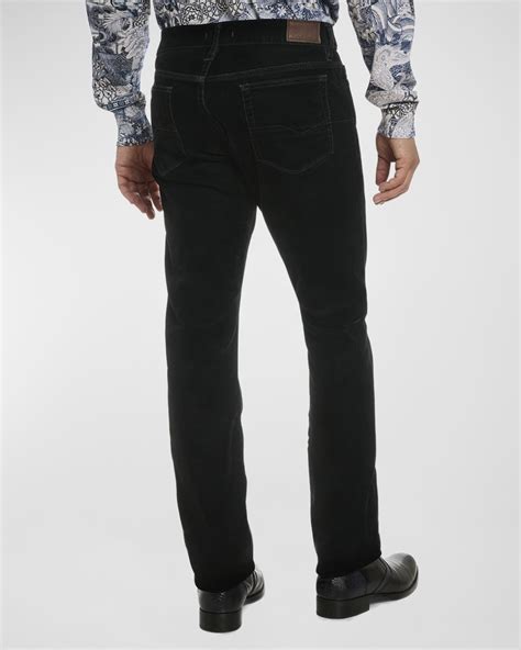 Robert Graham Men's Celestial 2 Velvet Pants | Neiman Marcus