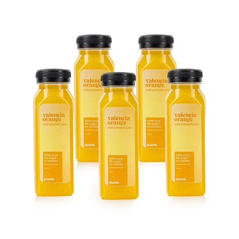 Cold Pressed Orange Juice (Pack of 5)