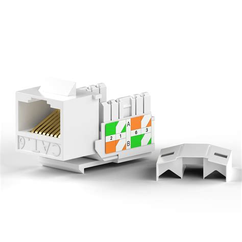 Buy FEDUS Keystone Jack Adapter, UTP Modular Female Network