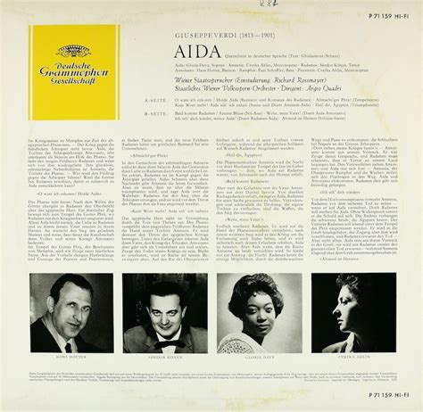Argeo Quadri. Staatliches Wiener Volksopern-Orchester. Verdi. Aida ...