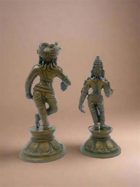 Rishabadevar 4-Inch Idol | Bronze Panchaloha Sculpture - Shree Ma ...