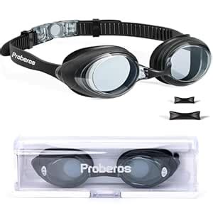 Buy Proberos® Short-sighted Swimming Goggle for Man Women, Nearsighted ...