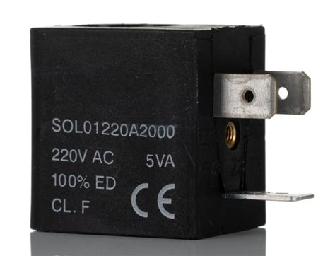 RS PRO | RS PRO 220 V ac Solenoid Valve Coil | 176-2118 | RS