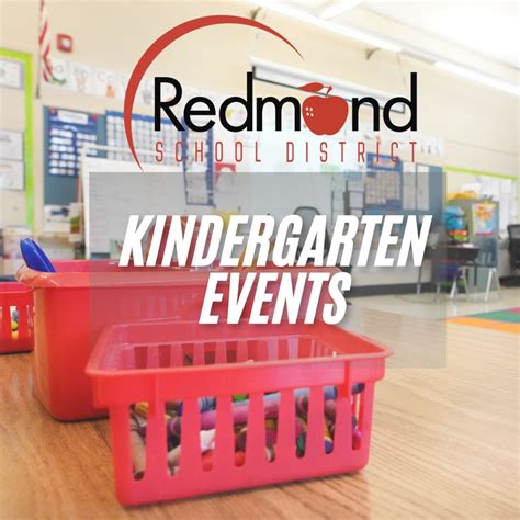 Redmond School District Kindergarten Events | Redmond School District
