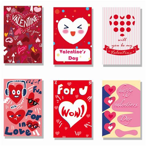 Tarjetas De San Valentín Que Puedes Imprimir 20 Plantillas De