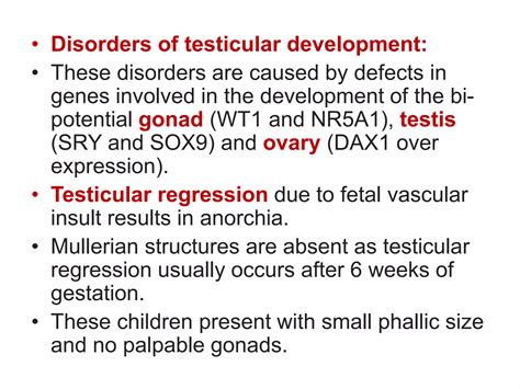Disorder of sexual development | PPTX