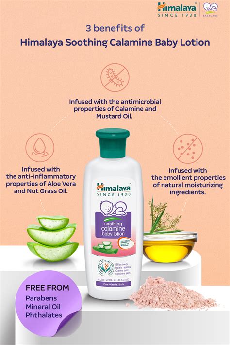 Himalaya Soothing Calamine Baby Lotion | Baby lotion, Infographic design inspiration, Newsletter ...