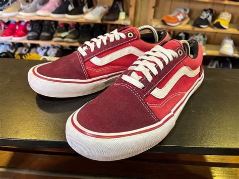 VANS OLDSKOOL V36CF "RED" 27.5cm | USED SNEAKERS KAI