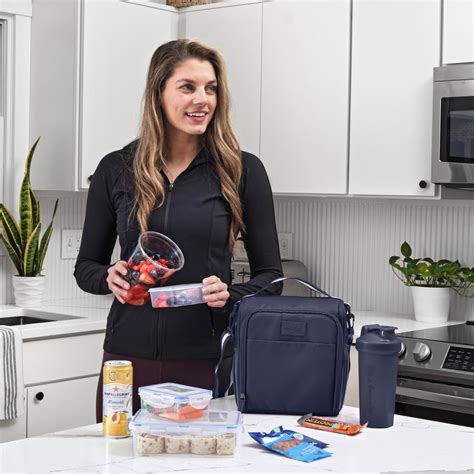BREE Meal Prep Lunch Bag, Midnight Blue – Fit + Fresh Online Store