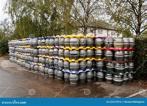Kegs of Ale, Black Sheep Brewery, Masham, North Yorkshire, England, UK ...