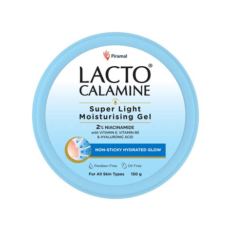Lacto Calamine Light Moisturising Gel | Moisturizer for face with ...