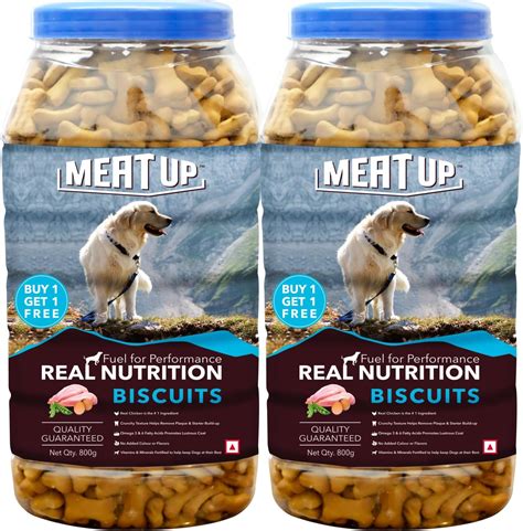 Buy Meat Up Dog Treats Oral Care 7 Sticks 165G Total 330G Pack - All ...