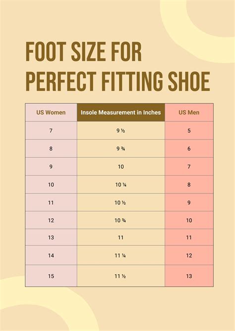 Average Male Foot Size Eu - Free Printable Download