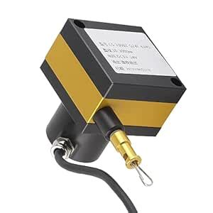 Incremental Cable Encoder 38mm Draw Wire Encoder 10-3000mm Range DC8 ...