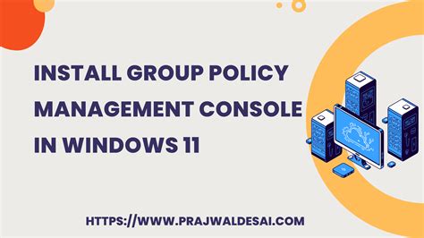 Install Group Policy Management Console on Windows 11