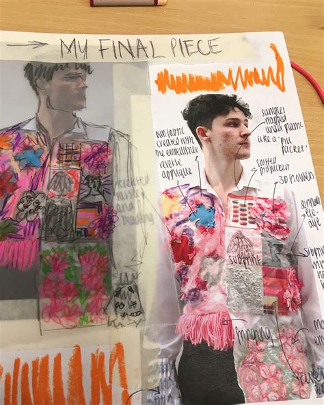 Textiles Sketchbook Examples 的图像结果