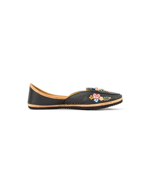 Buy Handcrafted Once and Floral Loafers Online - Fizzy Goblet