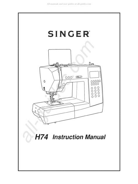 Image result for Singer Sewing Machine Tutorial 7470