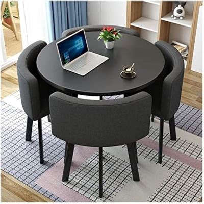 Mfallon Round Conference Table Small Meeting Room Coffee India | Ubuy