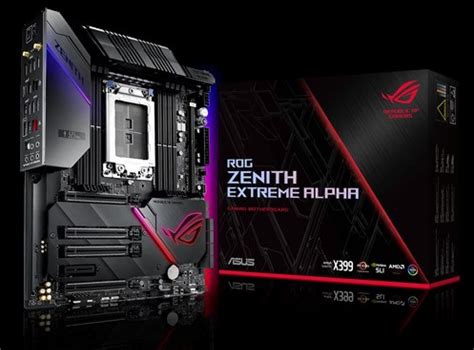 X399平台顶级主板！ROG Zenith Extreme Alpha评测-ROG,华硕,AMD-驱动之家