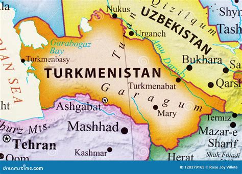 Turkmenistan Location